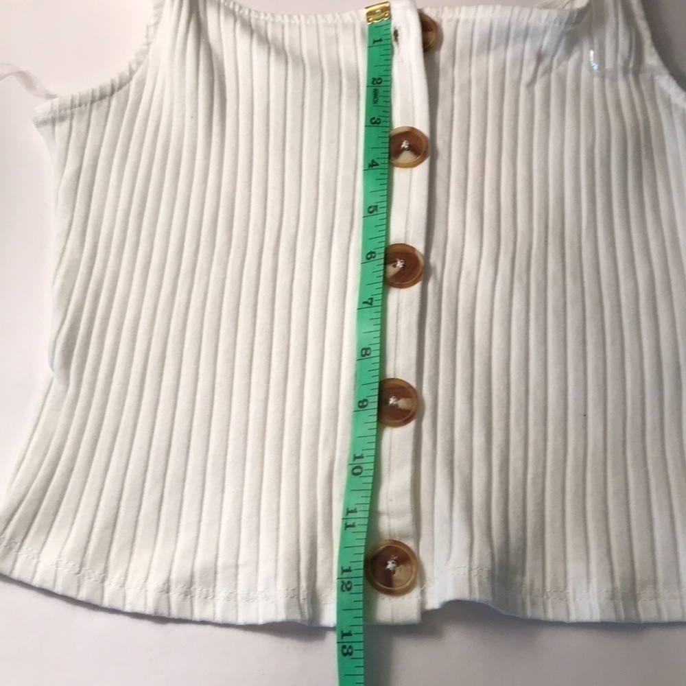 𝅺HEART and Hips white knit camisole top - Picture 6 of 6